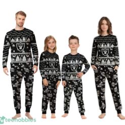 Las Vegas Raiders Christmas Pattern Family Matching Pajamas Sets Best Gift For Christmas image Las Vegas Raiders Christmas Pattern Family Matching Pajamas Sets Best Gift For Christmas Product Photo 4