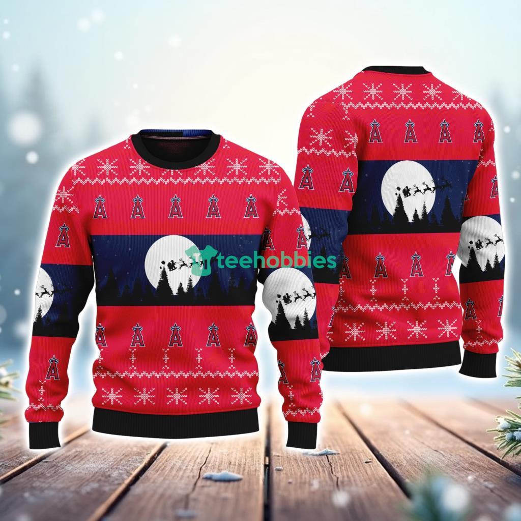 Los Angeles Angels MLB Christmas AOP Sweater For Bigs Fans New Gift image Los Angeles Angels MLB Christmas AOP Sweater For Bigs Fans New Gift Product Photo 1