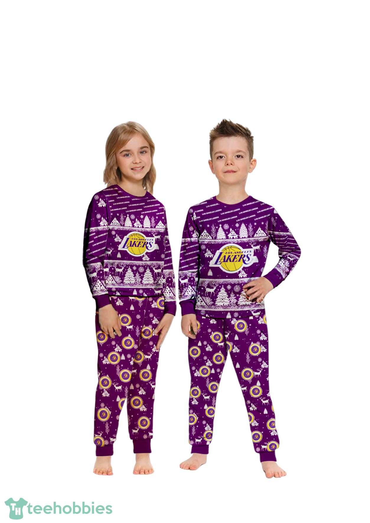 los-angeles-lakers-christmas-pattern-family-matching-pajamas-sets-best-gift-for-christmas-2.jpg Los Angeles Lakers Christmas Pattern Family Matching Pajamas Sets Best Gift For Christmas Product Photo 3