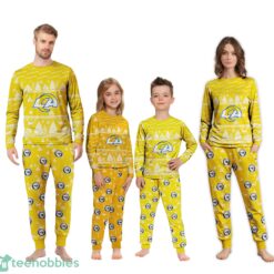 Los Angeles Rams Christmas Pattern Family Matching Pajamas Sets Best Gift For Christmas image Los Angeles Rams Christmas Pattern Family Matching Pajamas Sets Best Gift For Christmas Product Photo 4