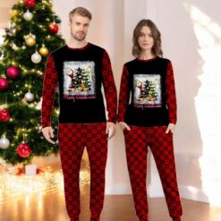 MCM Mid Century Merry Christmas Retro 50's Vintage Style Family Matching Pajama Set image MCM Mid Century Merry Christmas Retro 50's Vintage Style Family Matching Pajama Set Product Photo 4