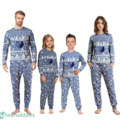 Memphis Grizzlies Christmas Pattern Family Matching Pajamas Sets Best Gift For Christmas image Memphis Grizzlies Christmas Pattern Family Matching Pajamas Sets Best Gift For Christmas Product Photo 2