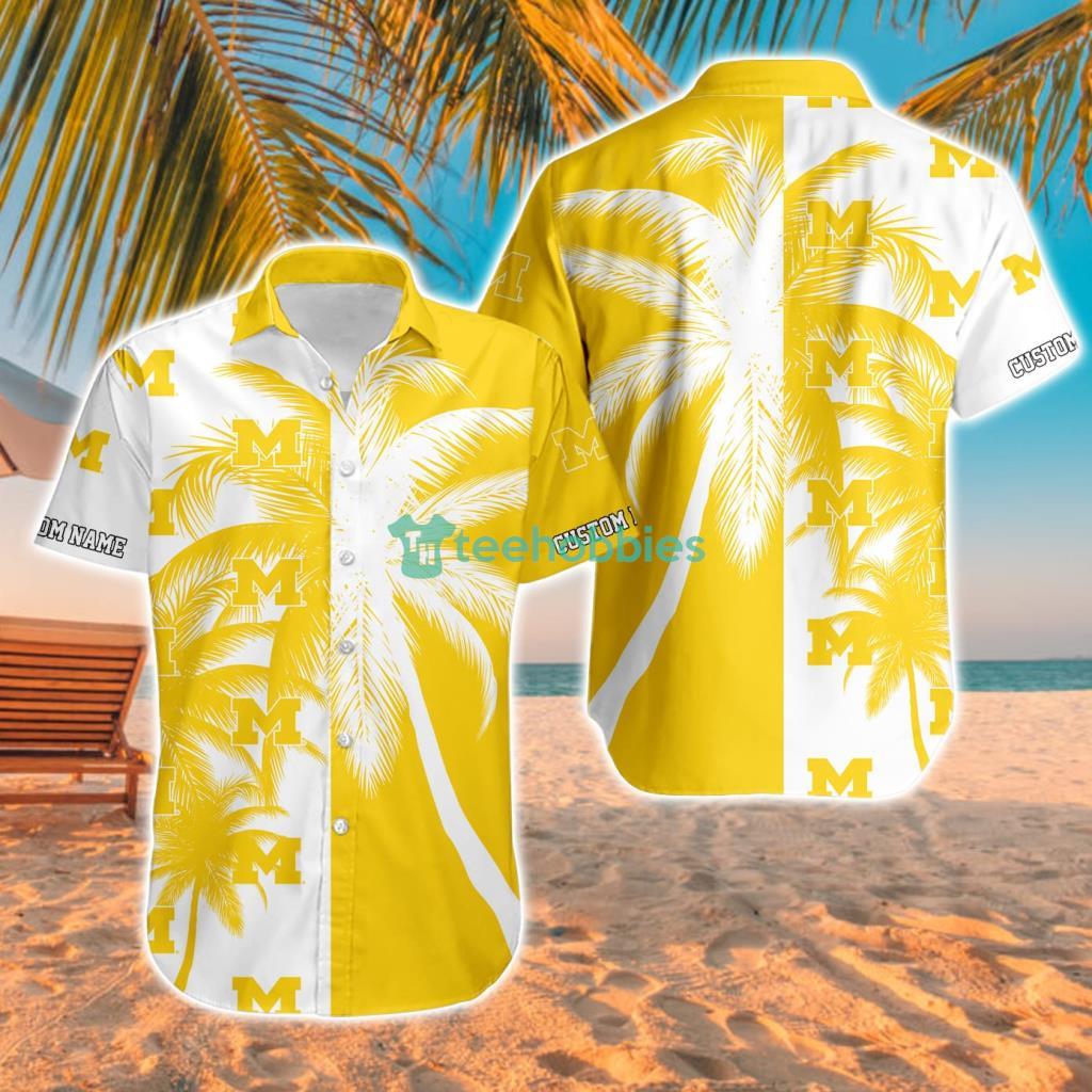 michigan-wolverines-ncaa-aloha-tropical-hawaiian-shirt-for-men-and-women-custom-name.jpg Michigan Wolverines Ncaa Aloha Tropical Hawaiian Shirt For Men And Women Custom Name Product Photo 1