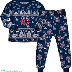 Minnesota Twins MLB Christmas Pattern Family Matching Pajamas Sets Best Gift For Christmas image Minnesota Twins MLB Christmas Pattern Family Matching Pajamas Sets Best Gift For Christmas Product Photo 3