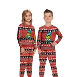 MLB Grinch Arizona Diamondbacks MLB Custom Name Christmas Knitting Pattern Matching Family Pajamas Set image MLB Grinch Arizona Diamondbacks MLB Custom Name Christmas Knitting Pattern Matching Family Pajamas Set Product Photo 4