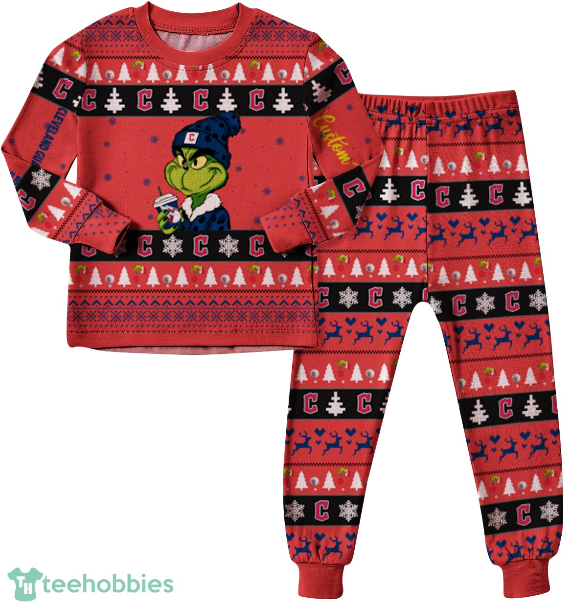 mlb-grinch-cleveland-guardians-mlb-custom-name-christmas-knitting-pattern-matching-family-pajamas-set-3.jpg MLB Grinch Cleveland Guardians MLB Custom Name Christmas Knitting Pattern Matching Family Pajamas Set Product Photo 1