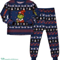 MLB Grinch Detroit Tigers MLB Custom Name Christmas Knitting Pattern Matching Family Pajamas Set image MLB Grinch Detroit Tigers MLB Custom Name Christmas Knitting Pattern Matching Family Pajamas Set Product Photo 4