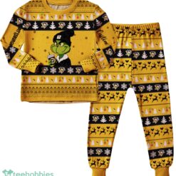MLB Grinch Pittsburgh Penguins Custom Name Christmas Knitting Pattern Matching Family Pajamas Set image MLB Grinch Pittsburgh Penguins Custom Name Christmas Knitting Pattern Matching Family Pajamas Set Product Photo 2