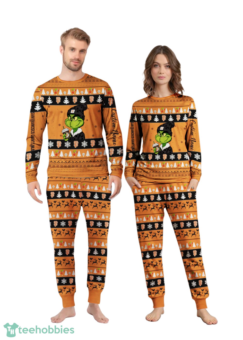 mlb-grinch-san-francisco-giants-mlb-custom-name-christmas-knitting-pattern-matching-family-pajamas-set.jpg MLB Grinch San Francisco Giants MLB Custom Name Christmas Knitting Pattern Matching Family Pajamas Set Product Photo 2