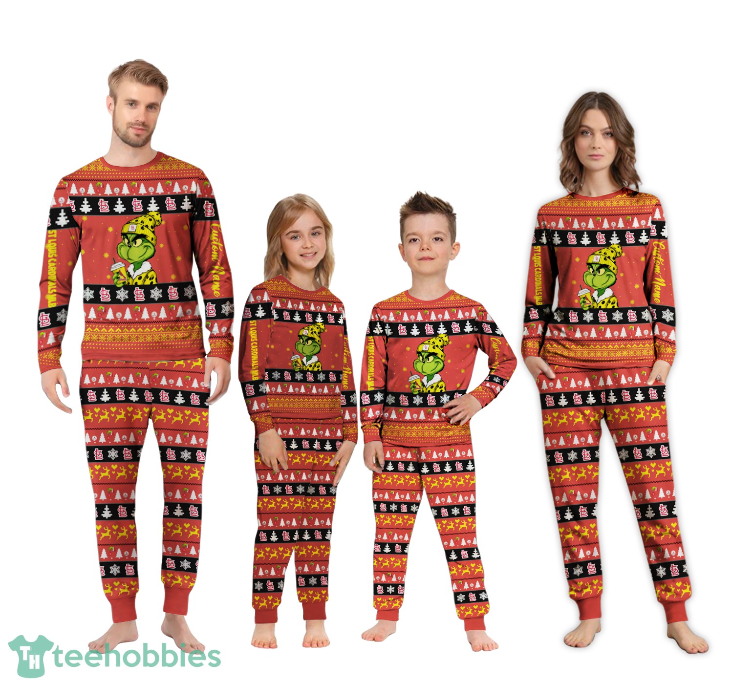 mlb-grinch-st-louis-cardinals-mlb-custom-name-christmas-knitting-pattern-matching-family-pajamas-set-1.jpg MLB Grinch St Louis Cardinals MLB Custom Name Christmas Knitting Pattern Matching Family Pajamas Set Product Photo 2