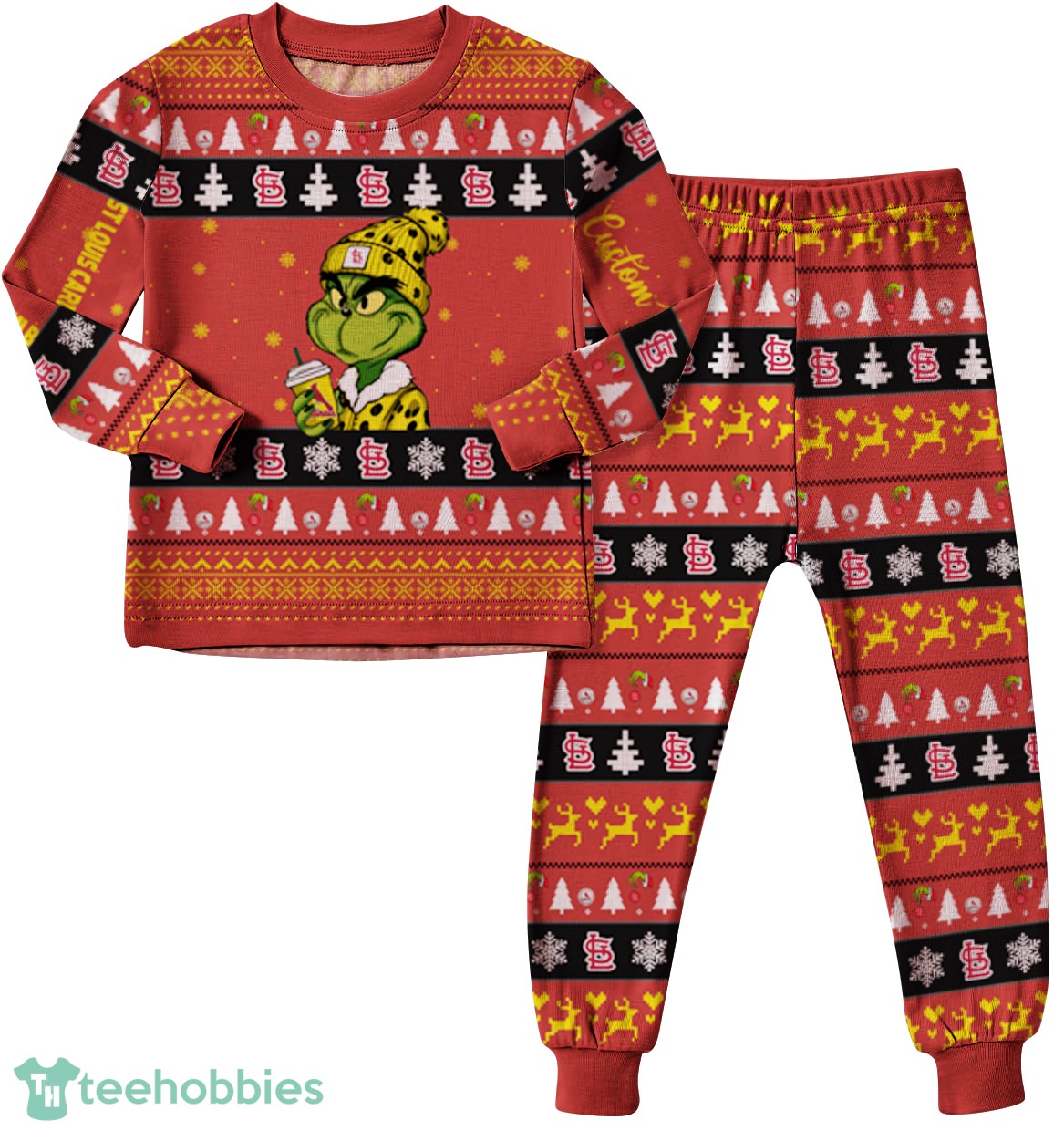 mlb-grinch-st-louis-cardinals-mlb-custom-name-christmas-knitting-pattern-matching-family-pajamas-set-3.jpg MLB Grinch St Louis Cardinals MLB Custom Name Christmas Knitting Pattern Matching Family Pajamas Set Product Photo 1