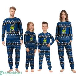 MLB Grinch Tampa Bay Lightning Custom Name Christmas Knitting Pattern Matching Family Pajamas Set image MLB Grinch Tampa Bay Lightning Custom Name Christmas Knitting Pattern Matching Family Pajamas Set Product Photo 4