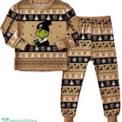 MLB Grinch Vegas Golden Knights Custom Name Christmas Knitting Pattern Matching Family Pajamas Set image MLB Grinch Vegas Golden Knights Custom Name Christmas Knitting Pattern Matching Family Pajamas Set Product Photo 3