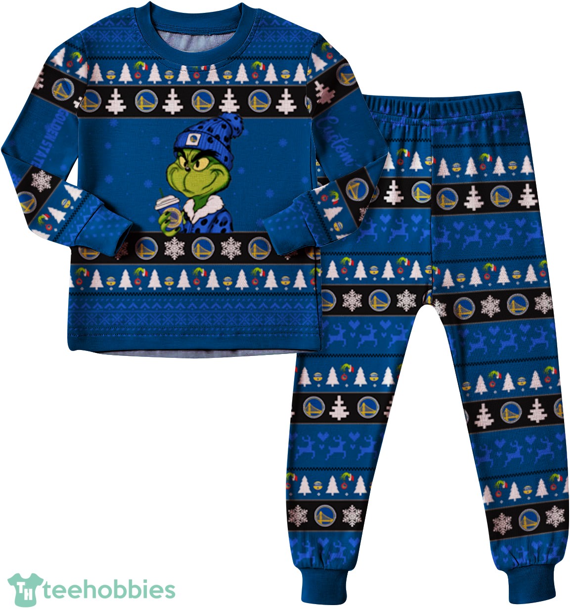 nba-grinch-golden-state-warriors-custom-name-christmas-knitting-pattern-matching-family-pajamas-set-3.jpg NBA Grinch Golden State Warriors Custom Name Christmas Knitting Pattern Matching Family Pajamas Set Product Photo 3