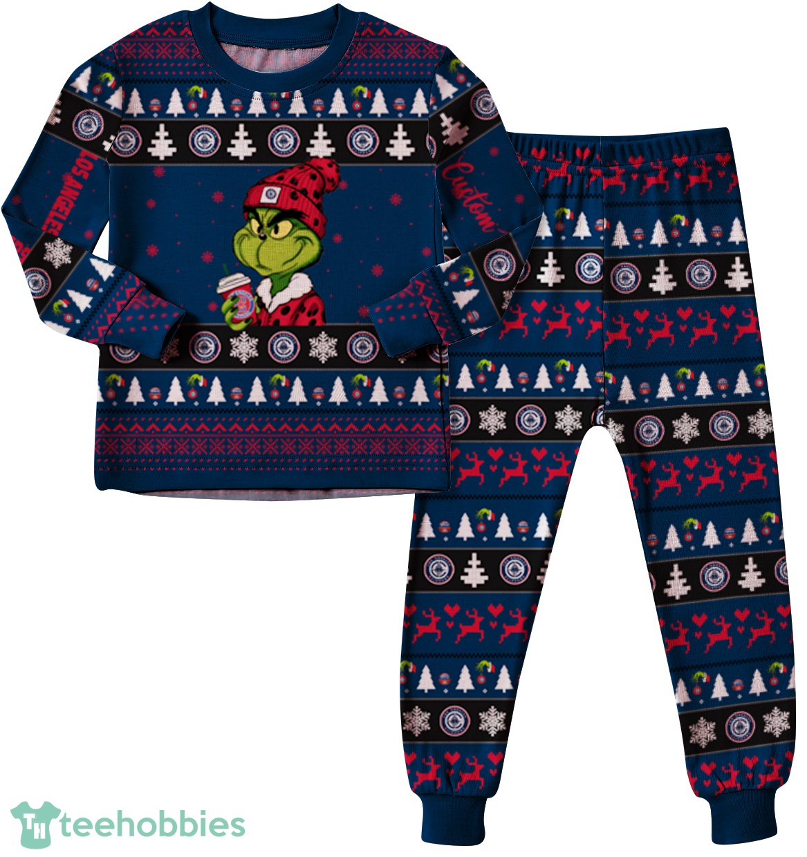 nba-grinch-los-angeles-clippers-custom-name-christmas-knitting-pattern-matching-family-pajamas-set-3.jpg NBA Grinch Los Angeles Clippers Custom Name Christmas Knitting Pattern Matching Family Pajamas Set Product Photo 2