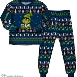 NBA Grinch Minnesota Timberwolves Custom Name Christmas Knitting Pattern Matching Family Pajamas Set image NBA Grinch Minnesota Timberwolves Custom Name Christmas Knitting Pattern Matching Family Pajamas Set Product Photo 3
