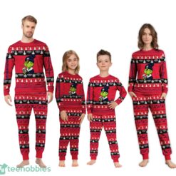 NBA Grinch New Orleans Pelicans Custom Name Christmas Knitting Pattern Matching Family Pajamas Set image NBA Grinch New Orleans Pelicans Custom Name Christmas Knitting Pattern Matching Family Pajamas Set Product Photo 4