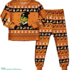 NBA Grinch Phoenix Suns Custom Name Christmas Knitting Pattern Matching Family Pajamas Set image NBA Grinch Phoenix Suns Custom Name Christmas Knitting Pattern Matching Family Pajamas Set Product Photo 3