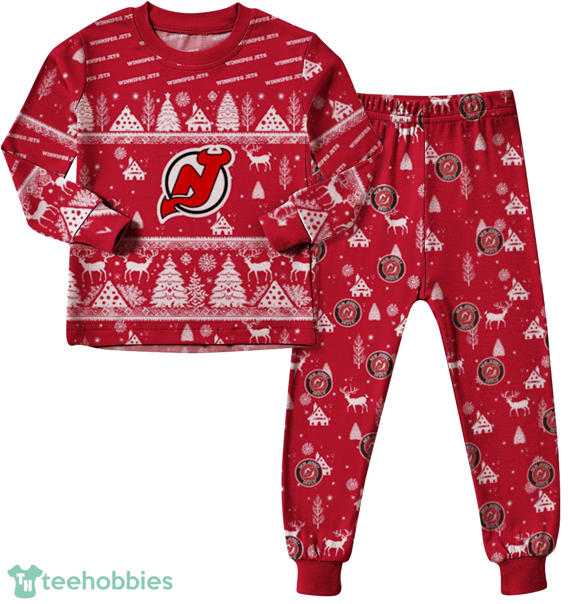 new-jersey-devils-christmas-pattern-family-matching-pajamas-sets-best-gift-for-christmas-3.jpg New Jersey Devils Christmas Pattern Family Matching Pajamas Sets Best Gift For Christmas Product Photo 3