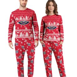 New Orleans Pelicans Christmas Pattern Family Matching Pajamas Sets Best Gift For Christmas image New Orleans Pelicans Christmas Pattern Family Matching Pajamas Sets Best Gift For Christmas Product Photo 4