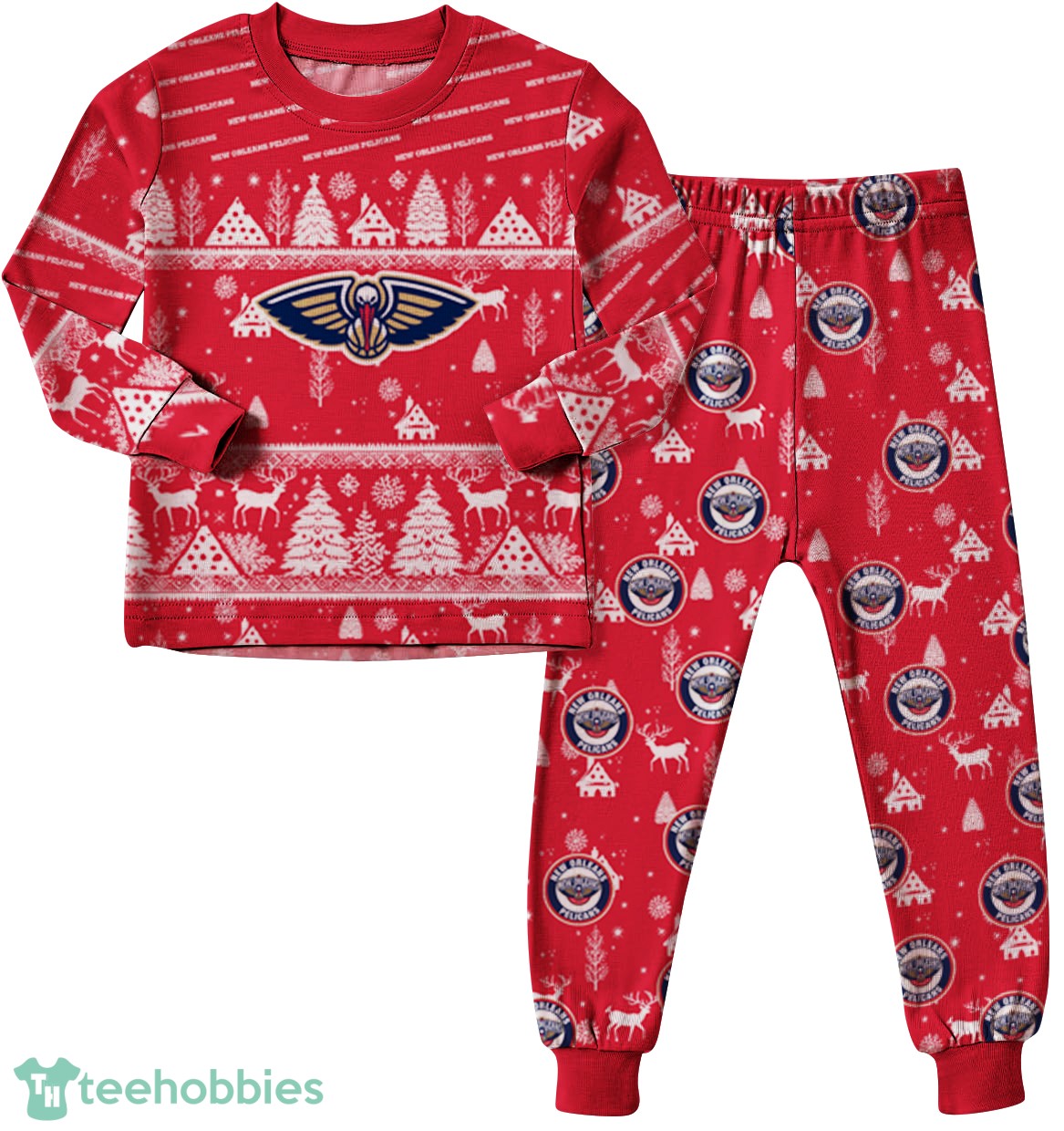 new-orleans-pelicans-christmas-pattern-family-matching-pajamas-sets-best-gift-for-christmas-3.jpg New Orleans Pelicans Christmas Pattern Family Matching Pajamas Sets Best Gift For Christmas Product Photo 1
