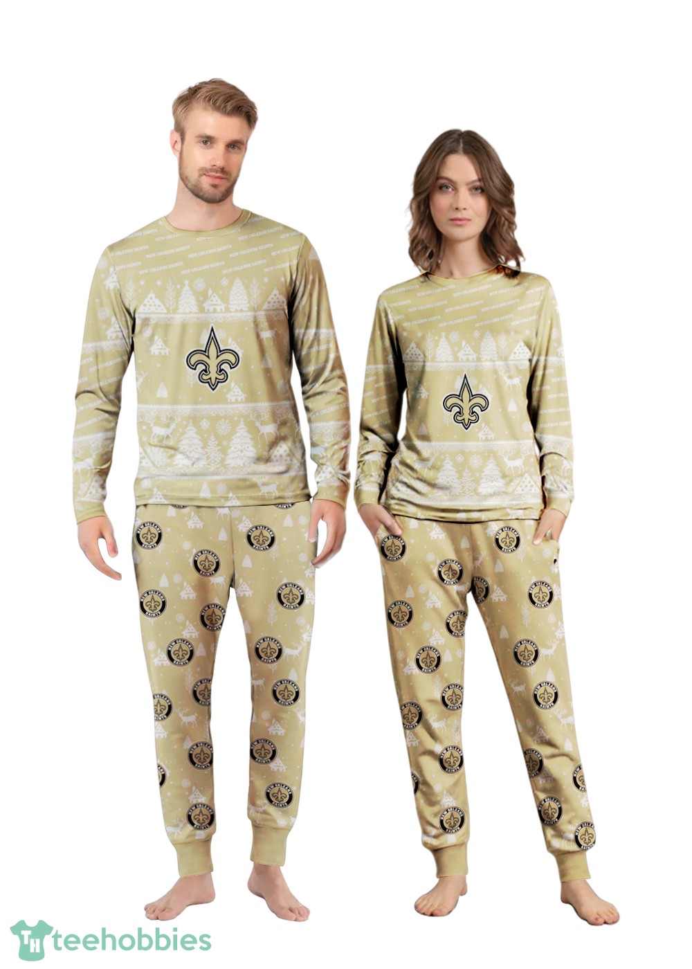 new-orleans-saints-christmas-pattern-family-matching-pajamas-sets-best-gift-for-christmas.jpg New Orleans Saints Christmas Pattern Family Matching Pajamas Sets Best Gift For Christmas Product Photo 3