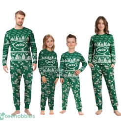 New York Jets Christmas Pattern Family Matching Pajamas Sets Best Gift For Christmas image New York Jets Christmas Pattern Family Matching Pajamas Sets Best Gift For Christmas Product Photo 4