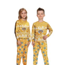 New York Knicks Christmas Pattern Family Matching Pajamas Sets Best Gift For Christmas image New York Knicks Christmas Pattern Family Matching Pajamas Sets Best Gift For Christmas Product Photo 2
