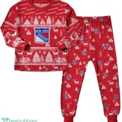 New York Rangers Christmas Pattern Family Matching Pajamas Sets Best Gift For Christmas image New York Rangers Christmas Pattern Family Matching Pajamas Sets Best Gift For Christmas Product Photo 3