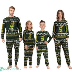NFL Grinch Green Bay Packers Custom Name Christmas Knitting Pattern Matching Family Pajamas Set image NFL Grinch Green Bay Packers Custom Name Christmas Knitting Pattern Matching Family Pajamas Set Product Photo 4