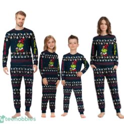 NFL Grinch Houston Texans Custom Name Christmas Knitting Pattern Matching Family Pajamas Set image NFL Grinch Houston Texans Custom Name Christmas Knitting Pattern Matching Family Pajamas Set Product Photo 4