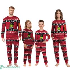 NFL GrinchAtlanta Falcons Christmas Knitting Pattern Matching Family Pajamas Set image NFL GrinchAtlanta Falcons Christmas Knitting Pattern Matching Family Pajamas Set Product Photo 2