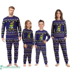 NFL GrinchBaltimore Ravens Christmas Knitting Pattern Matching Family Pajamas Set image NFL GrinchBaltimore Ravens Christmas Knitting Pattern Matching Family Pajamas Set Product Photo 2