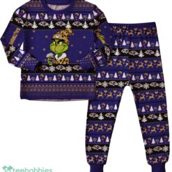 NFL GrinchBaltimore Ravens Christmas Knitting Pattern Matching Family Pajamas Set image NFL GrinchBaltimore Ravens Christmas Knitting Pattern Matching Family Pajamas Set Product Photo 3