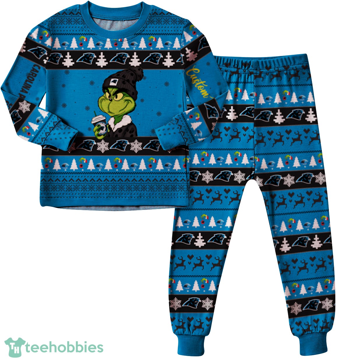 nfl-grinchcarolina-panthers-christmas-knitting-pattern-matching-family-pajamas-set-3.jpg NFL GrinchCarolina Panthers Christmas Knitting Pattern Matching Family Pajamas Set Product Photo 2