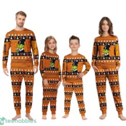 NFL GrinchChicago Bears Christmas Knitting Pattern Matching Family Pajamas Set image NFL GrinchChicago Bears Christmas Knitting Pattern Matching Family Pajamas Set Product Photo 4