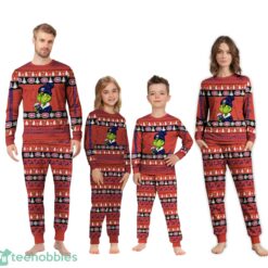 NHL Grinch Montreal Canadiens Custom Name Christmas Knitting Pattern Matching Family Pajamas Set image NHL Grinch Montreal Canadiens Custom Name Christmas Knitting Pattern Matching Family Pajamas Set Product Photo 3