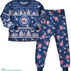 Philadelphia 76ers Christmas Pattern Family Matching Pajamas Sets Best Gift For Christmas image Philadelphia 76ers Christmas Pattern Family Matching Pajamas Sets Best Gift For Christmas Product Photo 2