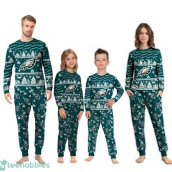 Philadelphia Eagles Christmas Pattern Family Matching Pajamas Sets Best Gift For Christmas image Philadelphia Eagles Christmas Pattern Family Matching Pajamas Sets Best Gift For Christmas Product Photo 3