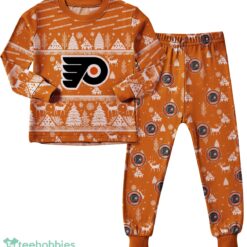 Philadelphia Flyers Christmas Pattern Family Matching Pajamas Sets Best Gift For Christmas image Philadelphia Flyers Christmas Pattern Family Matching Pajamas Sets Best Gift For Christmas Product Photo 4
