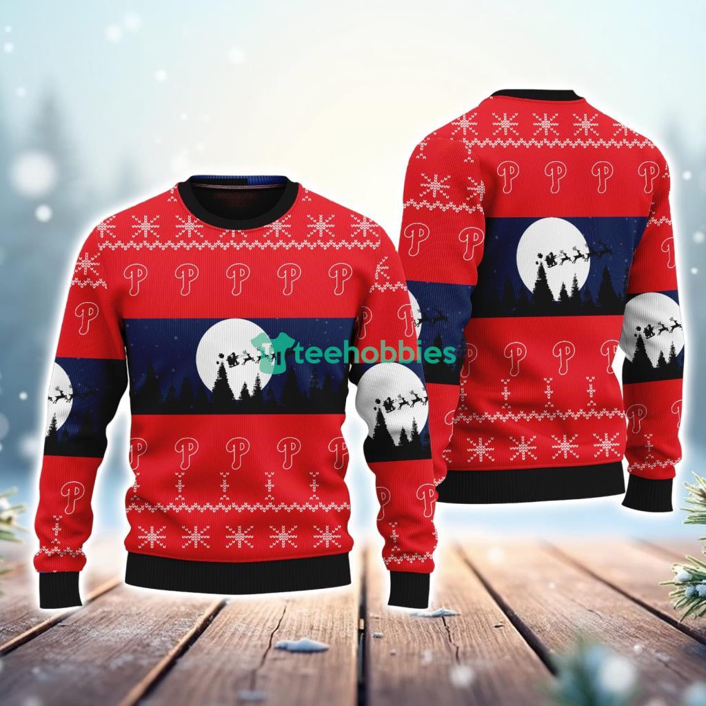 Philadelphia Phillies MLB Christmas AOP Sweater For Bigs Fans New Gift image Philadelphia Phillies MLB Christmas AOP Sweater For Bigs Fans New Gift Product Photo 1