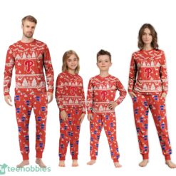 Philadelphia Phillies MLB Christmas Pattern Family Matching Pajamas Sets Best Gift For Christmas image Philadelphia Phillies MLB Christmas Pattern Family Matching Pajamas Sets Best Gift For Christmas Product Photo 3