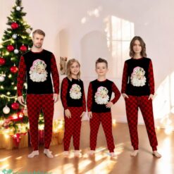 Pink Santa Claus Christmas Family Matching Pajama Set image Pink Santa Claus Christmas Family Matching Pajama Set Product Photo 3