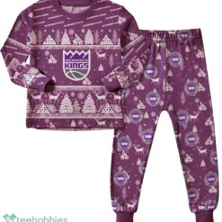 Sacramento Kings Christmas Pattern Family Matching Pajamas Sets Best Gift For Christmas image Sacramento Kings Christmas Pattern Family Matching Pajamas Sets Best Gift For Christmas Product Photo 2