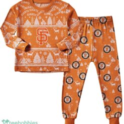 San Francisco Giants MLB Christmas Pattern Family Matching Pajamas Sets Best Gift For Christmas image San Francisco Giants MLB Christmas Pattern Family Matching Pajamas Sets Best Gift For Christmas Product Photo 3