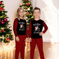 Santa Claus Isn't Coming Jesus Christ Is Family Matching Pajama Set image Santa Claus Isn't Coming Jesus Christ Is Family Matching Pajama Set Product Photo 2