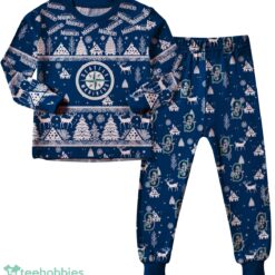 Seattle Mariners MLB Christmas Pattern Family Matching Pajamas Sets Best Gift For Christmas image Seattle Mariners MLB Christmas Pattern Family Matching Pajamas Sets Best Gift For Christmas Product Photo 2