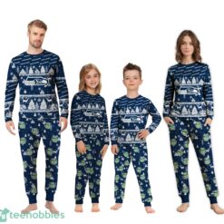 Seattle Seahawks Christmas Pattern Family Matching Pajamas Sets Best Gift For Christmas image Seattle Seahawks Christmas Pattern Family Matching Pajamas Sets Best Gift For Christmas Product Photo 2