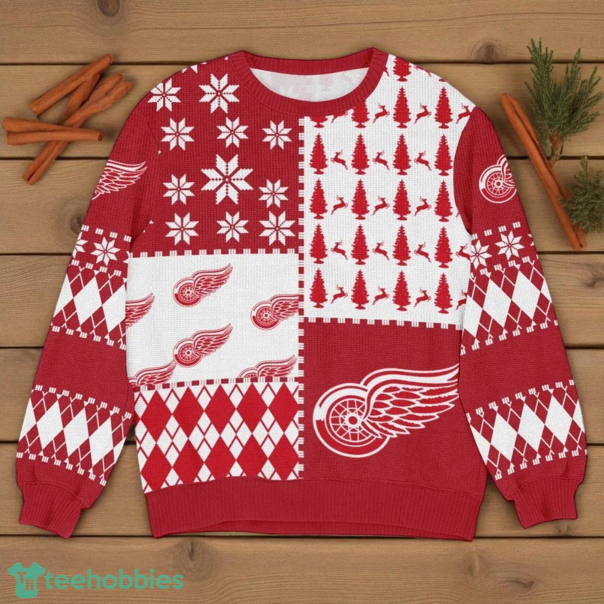 sport-team-detroit-red-wings-nhl-ugly-christmas-sweater-all-over-prints-christmas-3d-sweater-for-men-women.jpg Sport Team Detroit Red Wings NHL Ugly Christmas Sweater All Over Prints Christmas 3D Sweater For Men Women Product Photo 1