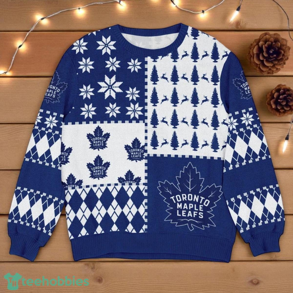 sport-team-toronto-maple-leafs-nhl-ugly-christmas-sweater-all-over-prints-christmas-3d-sweater-for-men-women.jpg Sport Team Toronto Maple Leafs NHL Ugly Christmas Sweater All Over Prints Christmas 3D Sweater For Men Women Product Photo 1